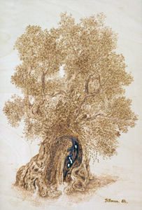 Il Segreto di Azzurrina - cm. 61x41